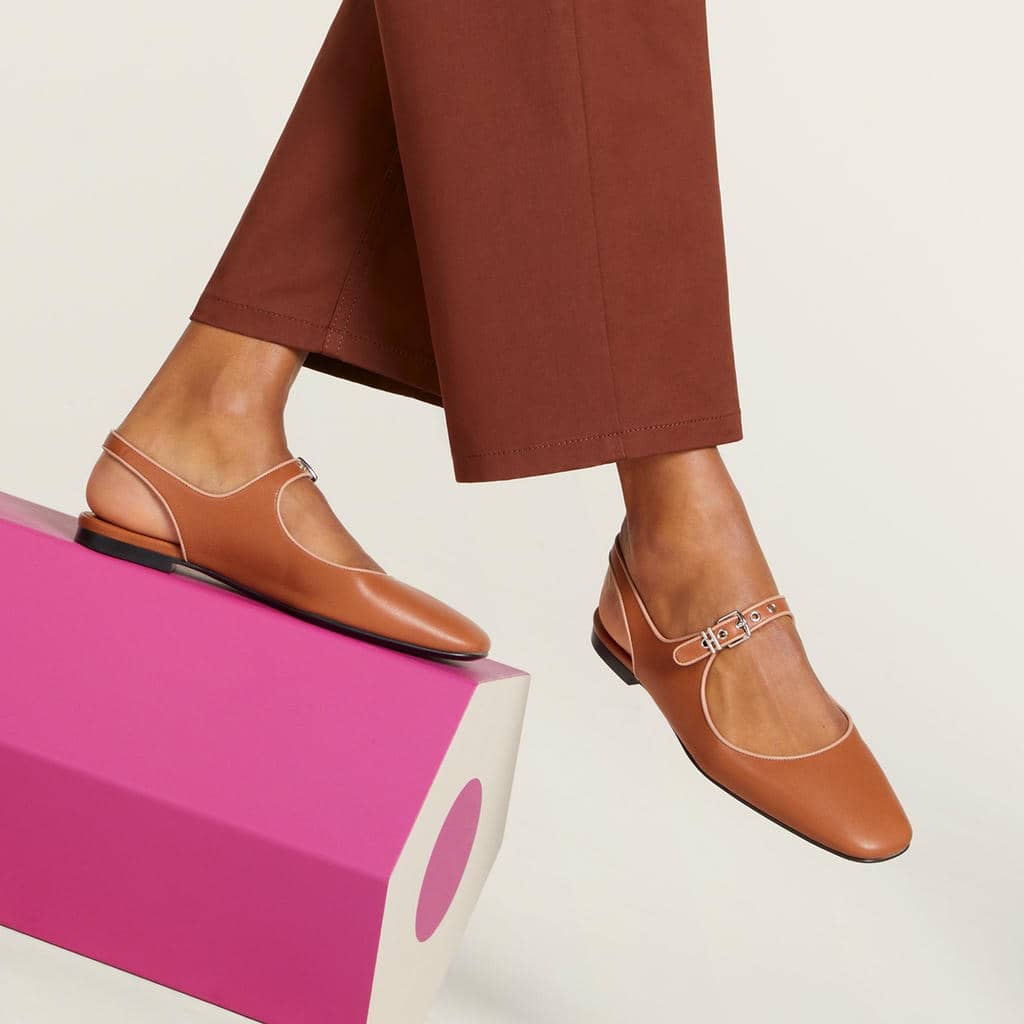 Hermes Mary Jane shoes